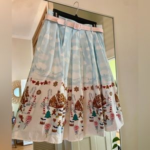 Hellbunny gingerbread skirt